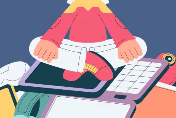 a woman overcomes phone addiction after her digital detox